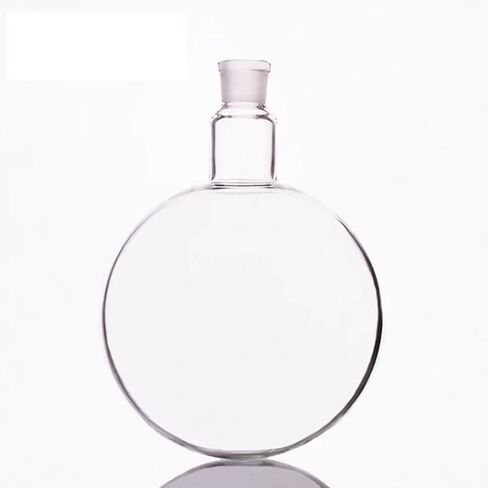 Round Neck Quartz Glass Balloon 50ml-2000ML Capacity and Seal 29/32, Round Neck Balloon in Kuwait
