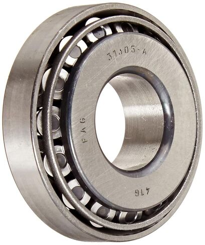 FAG Bearings 31305A Tapered Roller Bearing Cone and Cup Set, Standard Tolerance, Metric, 25 mm ID, 62mm OD, 18.25mm Width, 12000rpm in Kuwait
