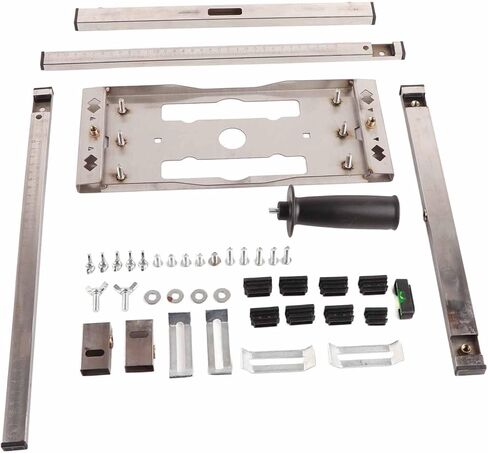 Generic Electricity Circular Saw Trimmer with Steel Manual for Fast Operation and an Adjustable Angle for Woodworker and Renovation Projects in the Silver Apartment 41 X 27 X 5 Cm in Saudi Arabia