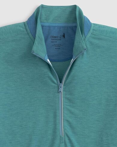 بلوفر johnnie-O Brewer Performance 1/4 بسحاب أخضر عشبي/XL، X-Large in Saudi Arabia