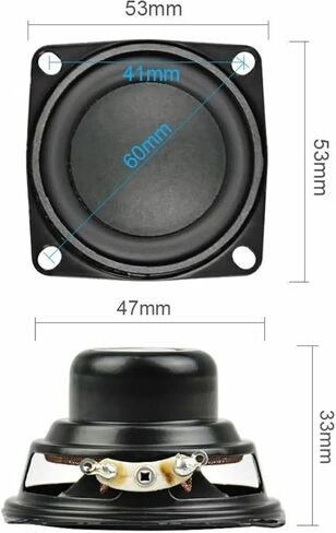 2 قطعة 2 بوصة المحمولة كامل المدى المتكلم ل jbl للشحن 3 53 مللي متر 4 أوم 10 واط مكبر الصوت لتقوم بها بنفسك مكبرات الصوت المنزلية in Kuwait