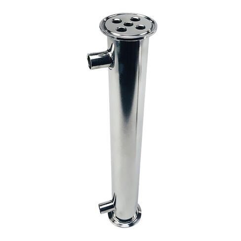 1.5 بوصة 38 مم (OD50.5 مم) مزيل البلغم، الارتجاع، مكثف التقطير مع خيط أنثى 1/4 بوصة، الطول 300 مم، فولاذ 304 in Kuwait