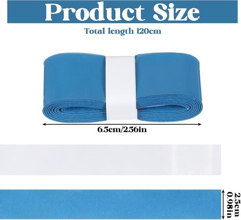 10Pcs Tennis Grip Tape Anti-Slip Pickleball Overgrip Grips Tapes Racket Grip Tape for Tennis Pickleball Badminton in Saudi Arabia