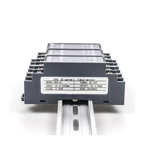 1pcs 1 Input 2 Output 4-20mA 0-10V Analog Signal Isolator 25.4X108X47mm(Others Contact Sales) in Kuwait