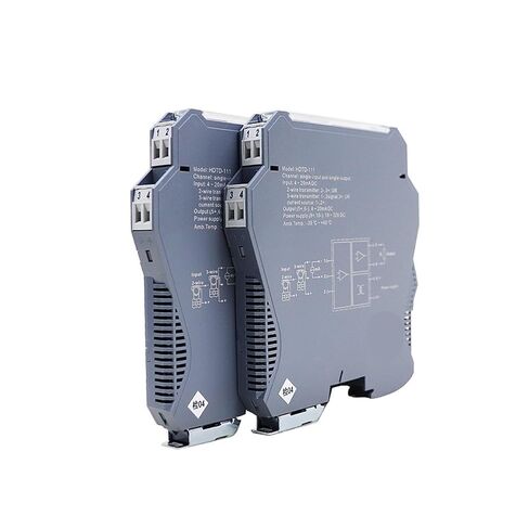 1pcs 18-32VDC Power Loop Signal Isolator Converter 420ma to 010v Converter(0-10V in 4-20MA Out_1 in 1 Out) in Kuwait