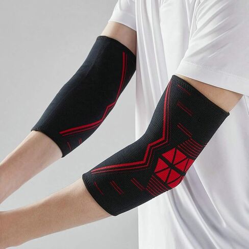1 Pair Elbow Support Brace Guard Elastic Sport Safety Arm Sleeve Warmer Pad Basketball Volleyball Sleeves Pads Protector in Saudi Arabia