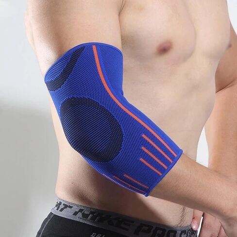 Elbow Brace Support Arm Sleeve Pads Strap Arthritis Guard Bandage Wrap Band Gym Knitted for in Saudi Arabia