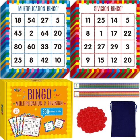 لعبة Spritegru Alphabet Bingo ، ABC & 123 Bingo Board Game for Kids 4-8 ، مثالية للفصل الدراسي والمنزل in Kuwait