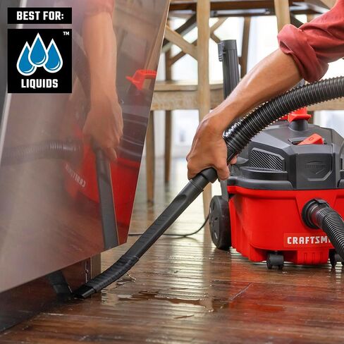 CRAFTSMAN CMXZVBE38786 1-1/4 بوصة. مجموعة ملحقات المكنسة الكهربائية الرطبة والجافة، أداة شق مرنة من الدرجة الصناعية لتنظيف المساحات الضيقة، تناسب أقطار خرطوم 1-7/8 بوصة و2-1/2 بوصة in Saudi Arabia