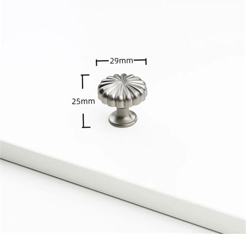 Solid Cabine Zinc Alloy Furniture Handles Drawer Kitchen Door Hardware 1Pcs(RZ019-Brushed-Silver) in Kuwait