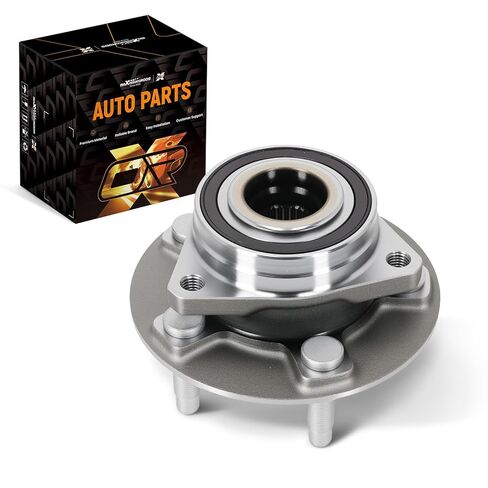 MaxPeedingRods 515160 محمل العجلات الأمامية وتجميع المحور ، ل Cadillac Escalade ، Escalade ESV ، XTS ، شيفروليه سيلفرادو 1500 ، الضواحي ، تاهو ، GMC Yukon ، Yukon XL 4WD ، 6 LUGS in Kuwait