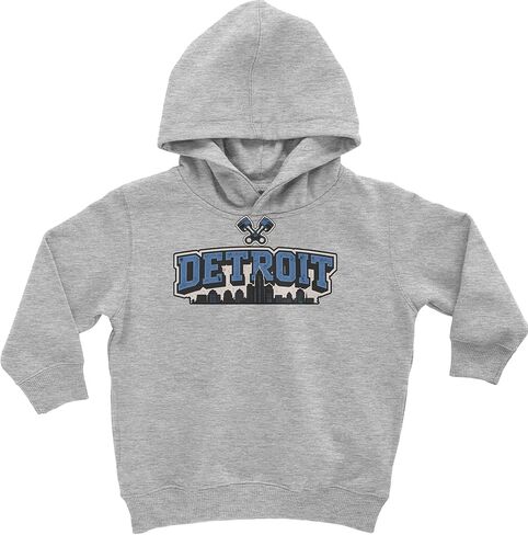 Detroit Motor City Retro Piston Toddler-Sized Hoodie, Soft Fleece, Adorable in Saudi Arabia