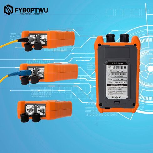 3 in 1 Function Fiber Optic Tester Portable Optical Power Meter (FC/SC/ST) & VFL 2mw Visual Fault Locator & LED, OPM & VFL, Range: (-70) dBm ~ (+6) dBm, 1pc in Saudi Arabia