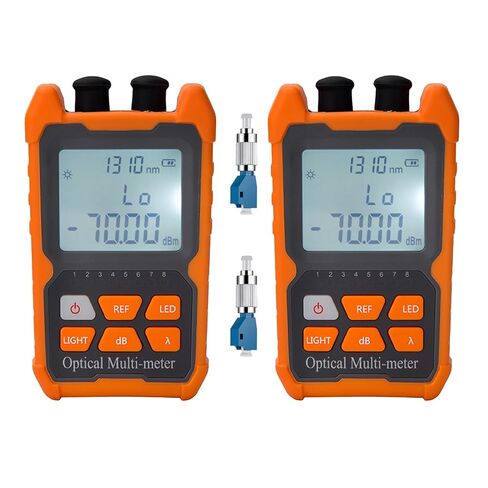 3 in 1 Function Fiber Optic Tester Portable Optical Power Meter (FC/SC/ST) & VFL 2mw Visual Fault Locator & LED, OPM & VFL, Range: (-70) dBm ~ (+6) dBm, 1pc in Saudi Arabia