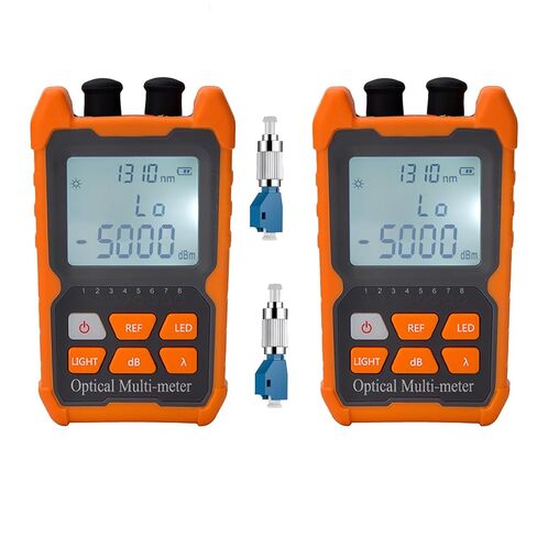 3 in 1 Function Fiber Optic Tester Portable Optical Power Meter (FC/SC/ST) & VFL 2mw Visual Fault Locator & LED, OPM & VFL, Range: (-70) dBm ~ (+6) dBm, 1pc in Saudi Arabia