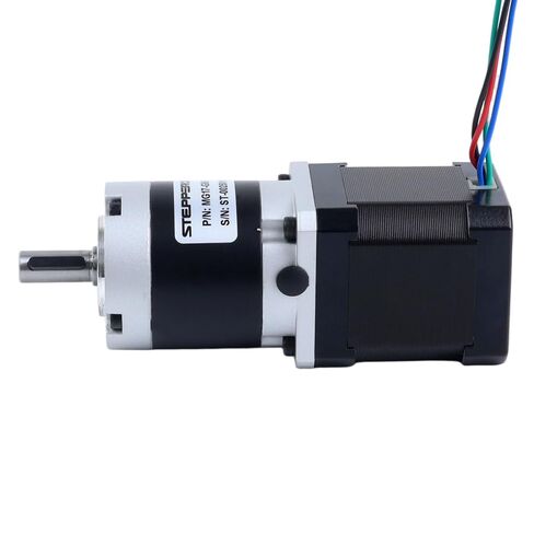 STEPPERONLINE Nema 17 Stepper Motor Bipolar L=48mm w/Gear Ratio 50:1 MG Series Planetary Gearbox in Saudi Arabia