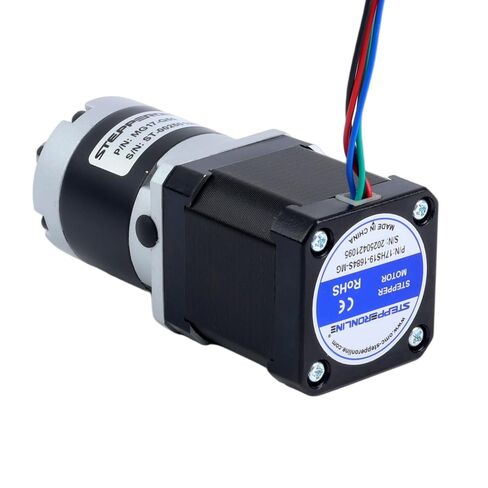 STEPPERONLINE Nema 17 Stepper Motor Bipolar L=48mm w/Gear Ratio 50:1 MG Series Planetary Gearbox in Saudi Arabia