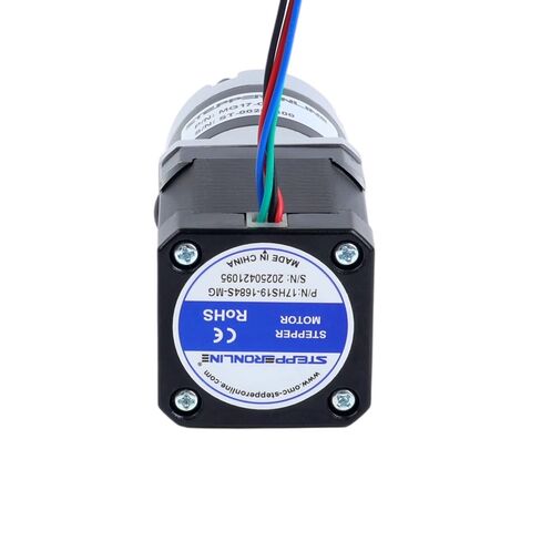 STEPPERONLINE Nema 17 Stepper Motor Bipolar L=48mm w/Gear Ratio 50:1 MG Series Planetary Gearbox in Saudi Arabia