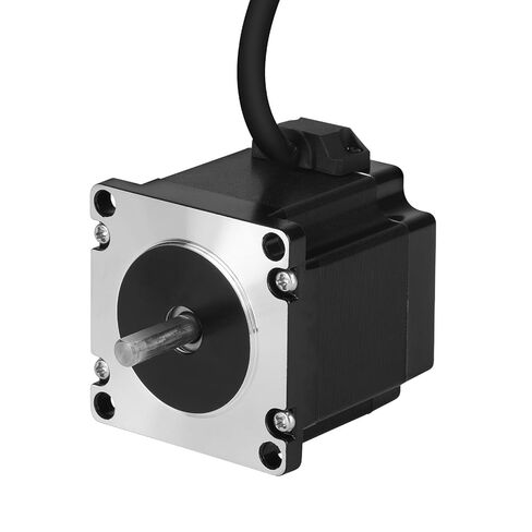 Nema 23 Stepper Motor 2 Phase 1.8‌°‌ 1.3Nm(184.1oz·in) High Torque Bipolar 55mm 4.2A 0.5Ω 4-Wire Shaft 21mm φ6.35mm 57 Stepper Motor Cable 1M for CNC Mill Lathe 3D Printer DIY Robot. in Kuwait