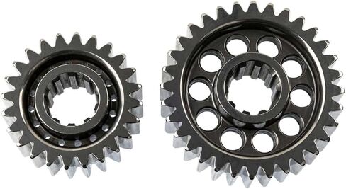 Richmond Quick Change Gear Set, 10 Spline, 4.11 Ratio 3.09/5.49, 4.86 Ratio 3.65/6.48, Steel, Pair in Saudi Arabia