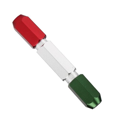 Akozon Double End Aluminum Alloy Pin Gage Handle, Convenient No Handle 0.3-16mm, Ideal for Cabinet Pull Pin Handle Measurement (0.3-1mm) in Saudi Arabia