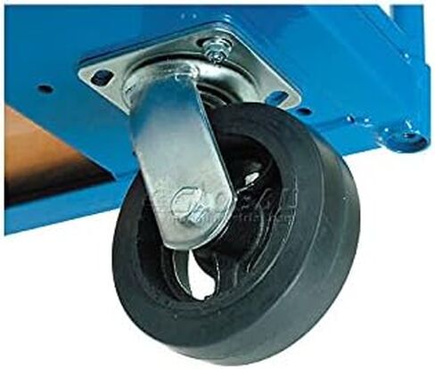 Global Industrial Wood Deck Platform Truck w/Removable Handles, 2400 Lb. Capacity, 6" Mold-On Rubber Wheels in Saudi Arabia