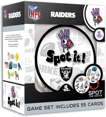 MasterPieces Game Day - NFL Chicago Bears Spot It Game For Kids, Adults, and Family in Saudi Arabia