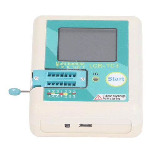 Pongnas Precision Machined Transistor Tester Kit with Color Display for Diode, Capacitance and Resistance Testing - Multifunctional Meter 4.5V in Saudi Arabia