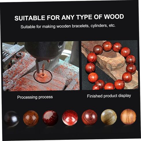 1Set Wooden Making Kit Bracelet Drill Bit for Woodworking Crafts High Drill Tool for Jewelry Making and Bead Creation for in Saudi Arabia