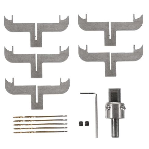 1Set Bracelet Milling Cutter Tool Kit for Wooden Jewelry Making High Drill Bits for Craft Suitable for CNC and Machine Router for DIY Woodworking Projects in Saudi Arabia