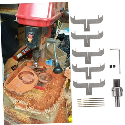 1Set Bracelet Milling Cutter Tool Kit for Wooden Jewelry Making High Drill Bits for Craft Suitable for CNC and Machine Router for DIY Woodworking Projects in Saudi Arabia