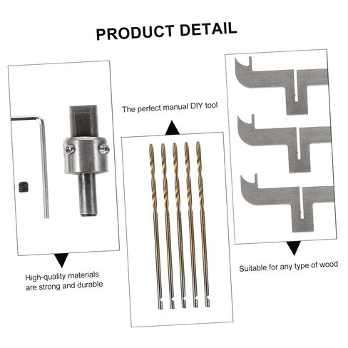 1Set Bracelet Milling Cutter Tool Kit for Wooden Jewelry Making High Drill Bits for Craft Suitable for CNC and Machine Router for DIY Woodworking Projects in Saudi Arabia