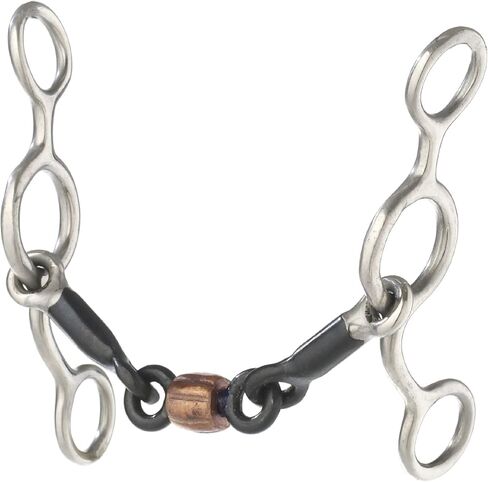 Stainless Steel Sweet Iron Dogbone Junior Cowhorse Bit in Saudi Arabia