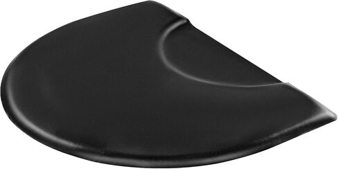 VEVOR Salon Mat for Hair Stylist, 3 x 4 FT Semi-Circle Salon Chair Mat, 1-inch Thickened Anti Fatigue Barber Shop Floor Mat with Round Cut Out, Easy-to-Clean PVC Surface & Anti-Trip Beveled Edges in Kuwait