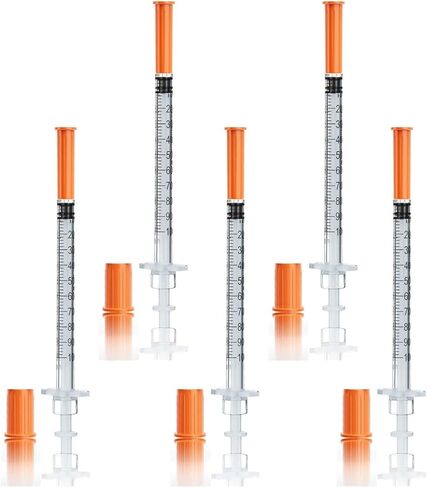 30g 5/16 1cc Syringe with Needle, 1ml 30g x 5/16 Syringe with Needle, （30 Pack） Precise Measurement, Clear and Easy-to-read Values in Saudi Arabia