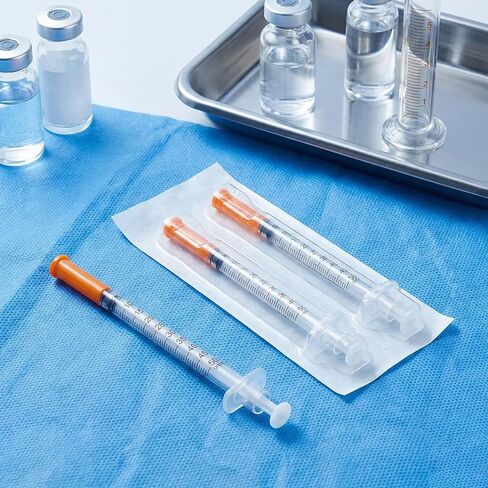 30g 5/16 1cc Syringe with Needle, 1ml 30g x 5/16 Syringe with Needle, （30 Pack） Precise Measurement, Clear and Easy-to-read Values in Saudi Arabia
