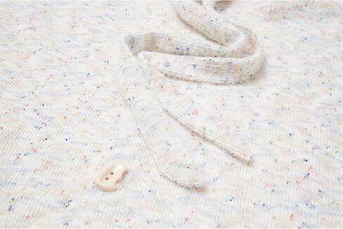 GURUNVANI Men Tie Hooded Cardigan Sweater Unisex Oversized Rainbow Speckled Knitted Coat in Saudi Arabia