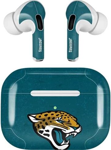Skinit Decal Audio Skin Compatible with Apple AirPods Pro - Officially Licensed NFL Jacksonville Jaguars Design in Saudi Arabia