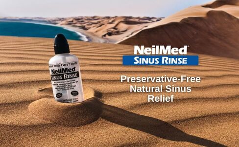 NeilMed Sinus Rinse Nasal Irrigation Bottles 3ct NasaDock Plus Drying Stand in Kuwait