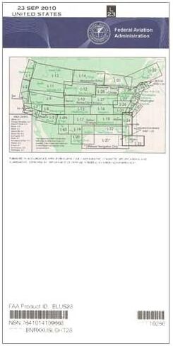 FAA Chart: Enroute Low Altitude L23/24 ELUS23 (Current Edition) in Kuwait