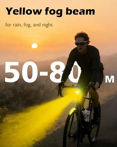 أضواء دراجة فائقة السطوع للركوب الليلي، مصباح أمامي للدراجة عالي ومنخفض الشعاع مع جهاز تحكم عن بعد، مصباح LED MTB قابل لإعادة الشحن بقدرة 4000 مللي أمبير في الساعة، مرئي من الجانب، ضوء أمامي للدراجة الإلكترونية مقاوم للماء IPX6 in Kuwait