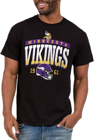 Junk Food x NFL - Mighty - Officially Licensed Adult Short Sleeve Fan T-Shirt for Men & Women in Saudi Arabia