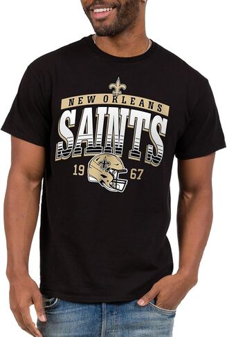 Junk Food x NFL - Mighty - Officially Licensed Adult Short Sleeve Fan T-Shirt for Men & Women in Saudi Arabia