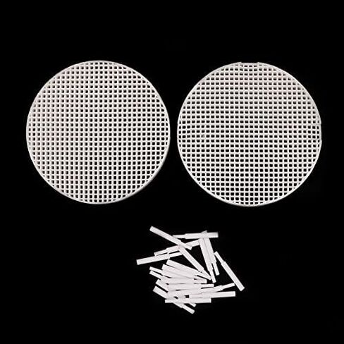 2 قطعة مختبر الأسنان العسل اطلاق الصواني دائرة لوحة عقد الرف و 20 قطعة زركونيا السيراميك دبابيس لتلبد مواد مختبر الأسنان in Kuwait