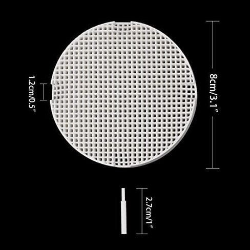 2 قطعة مختبر الأسنان العسل اطلاق الصواني دائرة لوحة عقد الرف و 20 قطعة زركونيا السيراميك دبابيس لتلبد مواد مختبر الأسنان in Kuwait