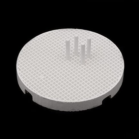 2 قطعة مختبر الأسنان العسل اطلاق الصواني دائرة لوحة عقد الرف و 20 قطعة زركونيا السيراميك دبابيس لتلبد مواد مختبر الأسنان in Kuwait