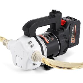 Poafamx DEF Transfer Pump, 10GPM 500W Diesel Exhaust Fluid Pump with 4.0Ah Battery, Cordless Electric Self Priming Water Pump, Diaphragm Pump for Urea, Fuel, Acidic or Alkaline Chemical Liquids in Kuwait