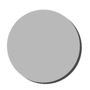 A3 Iron Sheet Flat Round Metal Plate - 2mm Thickness for Crafting, DIY, and Industrial Use(100mm 3pcs) in Saudi Arabia