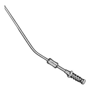 Frazier-Malis Suction Tube, 7.5" Total Length, 5" Working Length, Angled, 6 FR, Premium in Kuwait