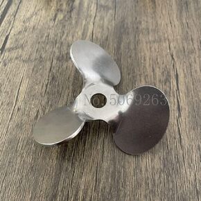 Stainless steel stirring paddle lab mixer impeller 304 Stainless Steel 30 degree Three Blade Stirring 4-12cm for Laboratory Mixer(120mm) in Kuwait